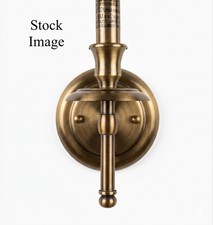Pottery Barn Collins Metal Sconces Set/2 Bras...