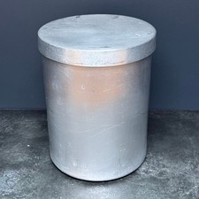 VINTAGE LUNE BRAND 1950'S ROUND LIDDED ALUMINIUM STORAGE CONTAINER