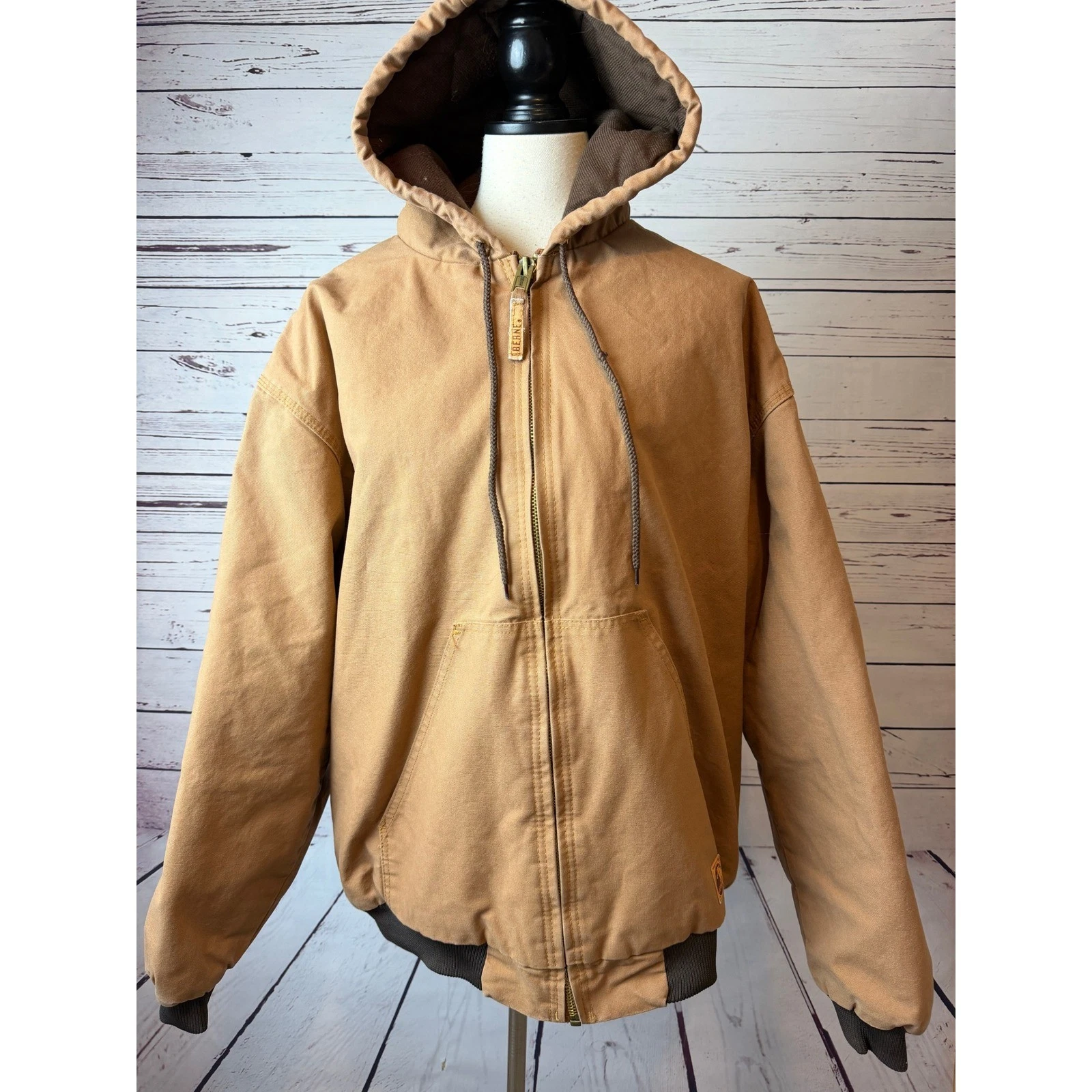 Berne HJ51BD Hooded Work Jacket Mens 2XL Tan Cotton Duck Canvas Heavyweight XXL
Opens in a new windo