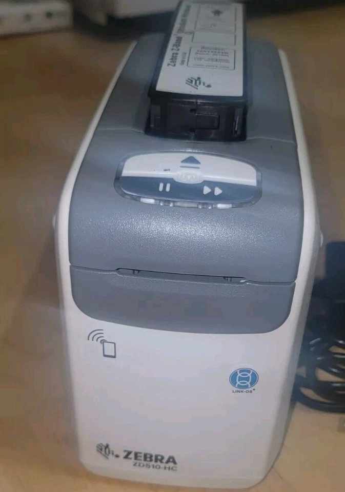 Zebra ZD510-HC Ethernet Wireless Wristband Printer ZD51013-D01E00FZ - Image 2 of 4