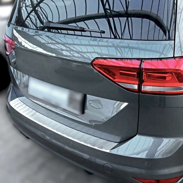 Ladekantenschutz Edelstahl Matt FüR VW Touran II 5T | Ab BJ 2015 | Ohne R-Line-image
