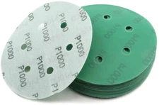 50x 5inch Sanding Discs 1000 Grit Hook Loop Wet Dry Sandpaper Orbital Sander Pad