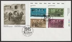 Canada #1544a, Second World War-1945, UR PB, Official First Day Cover, FDC 1995