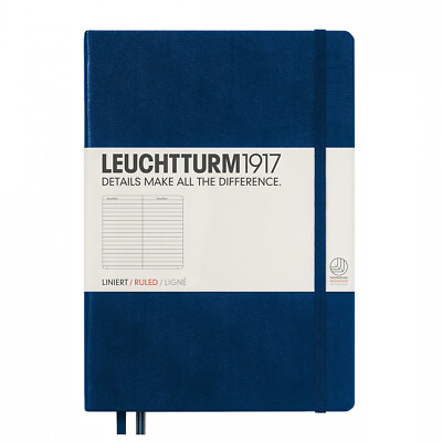 Leuchtturm1917 klassisches Hardcover-Notizbuch - alle Farben, Größen & Papiertypen