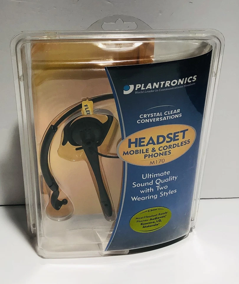 Plantronics M170 Mono Headset Cisco 921 922 941 942 Polycom 320 321 330 331 - Image 2 of 4