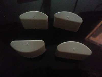 Techko Safe Pool Model S187D Area entry alarm Clip Parts 4 lot Vg Condition