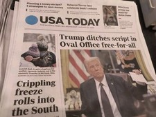 The USA Today Wednesday January 22 2025