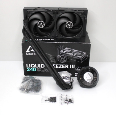 ARCTIC Liquid Freezer III 240 Intel AMD CPU-Kühler/Wasserkühlung schwarz Neu