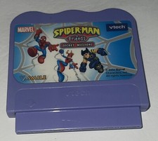 Spider-Man  Friends Secret Mission Vtech V.Smile Game Cartridge