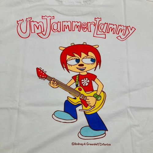 Um Jammer Lammy Japanese T-Shirt Rodney Greenblat Game MilkCan Parappa PJ Berri - Picture 57 of 62