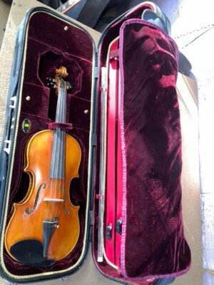 Violin 4/4 Labeled Palatino VN-1400'' Attributed to Wei Jing Zhong Studios w/Case