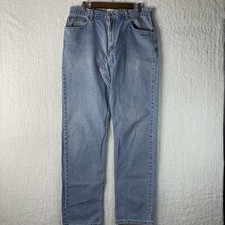 Vintage Levi  s 505 Jeans Mens 36/36 Regular Fit Straight Leg Red Tab