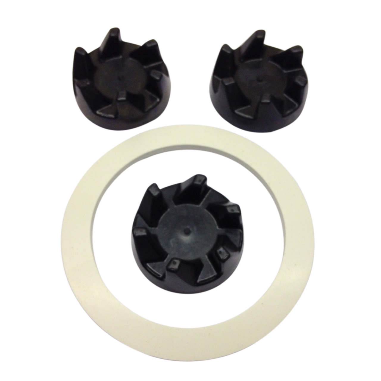 3 Pack Kitchenaid Blender Clutch Couplers 9704230 With A Blender Jug Seal.