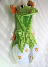HALLOWEEN Costume for Kids Size 3T Alligator Crocodile Zip Up Shimmery Green NEW