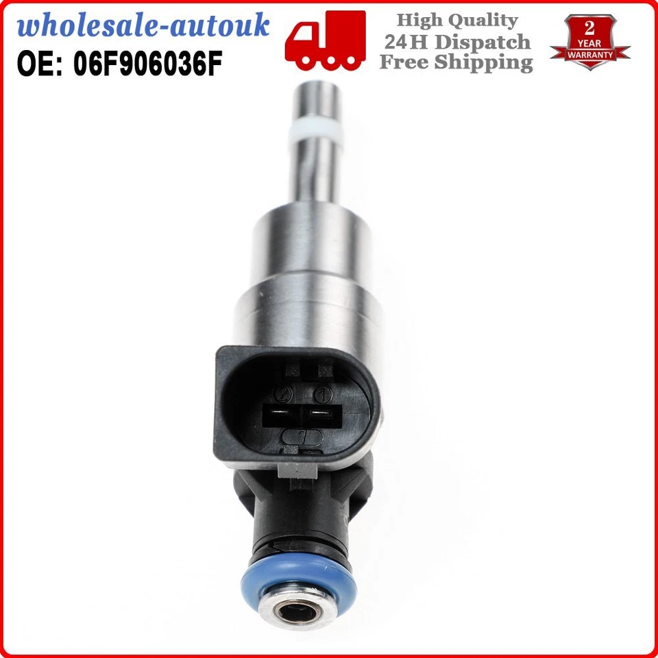 4PCS Fuel Injectors For VW Golf Audi S3 8P TT 2.0 TFSI 06F906036F 0261500037 - Image 3 of 4