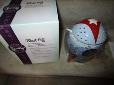 Scentsy Blast Off Rocket Night Light Blue Wax Warmer Space Ship Retired 23176