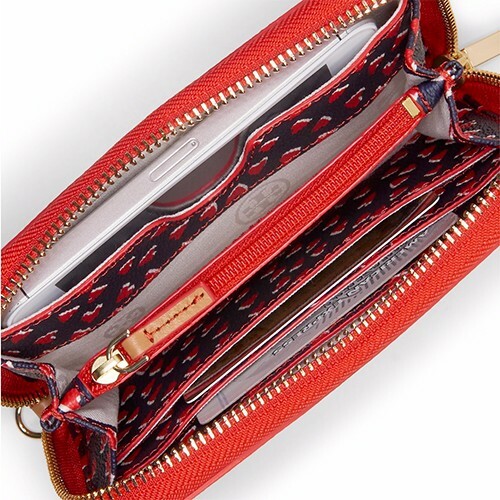 ★在庫あり!★TORY BURCH SMARTPHONE WRISTLET 51149451 NWT Tory Burch Blue Kerrington Amore Print Smartphone