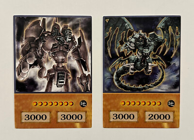 Yu-Gi-Oh GX Anime Style Karten - Ancient Gear Golem Gadjitron Drache Alistar UK
