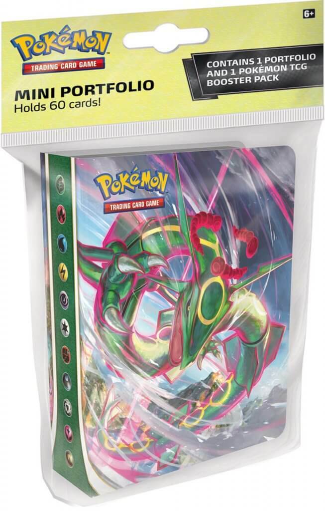 Evolving Skies Pokemon TCG Mini Portfolio with 1 Sealed Booster