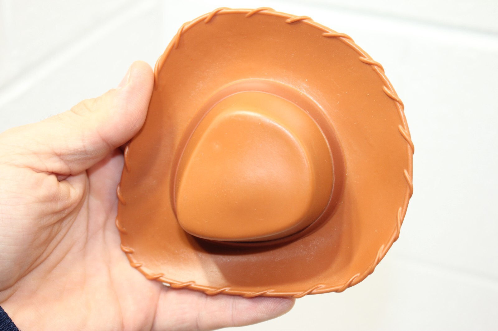 Disney Pixar Toy Story Woody Doll Hat Cowboy 5 1/2” Plastic Replacement