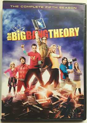 The Big Bang Theory - Season 5 (DVD,2012,3-Disc Set,Widescreen