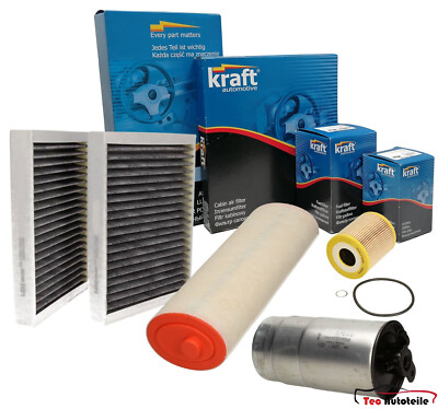 KRAFT Inspektionspaket Filtersatz für BMW 5er E39 525d 530d