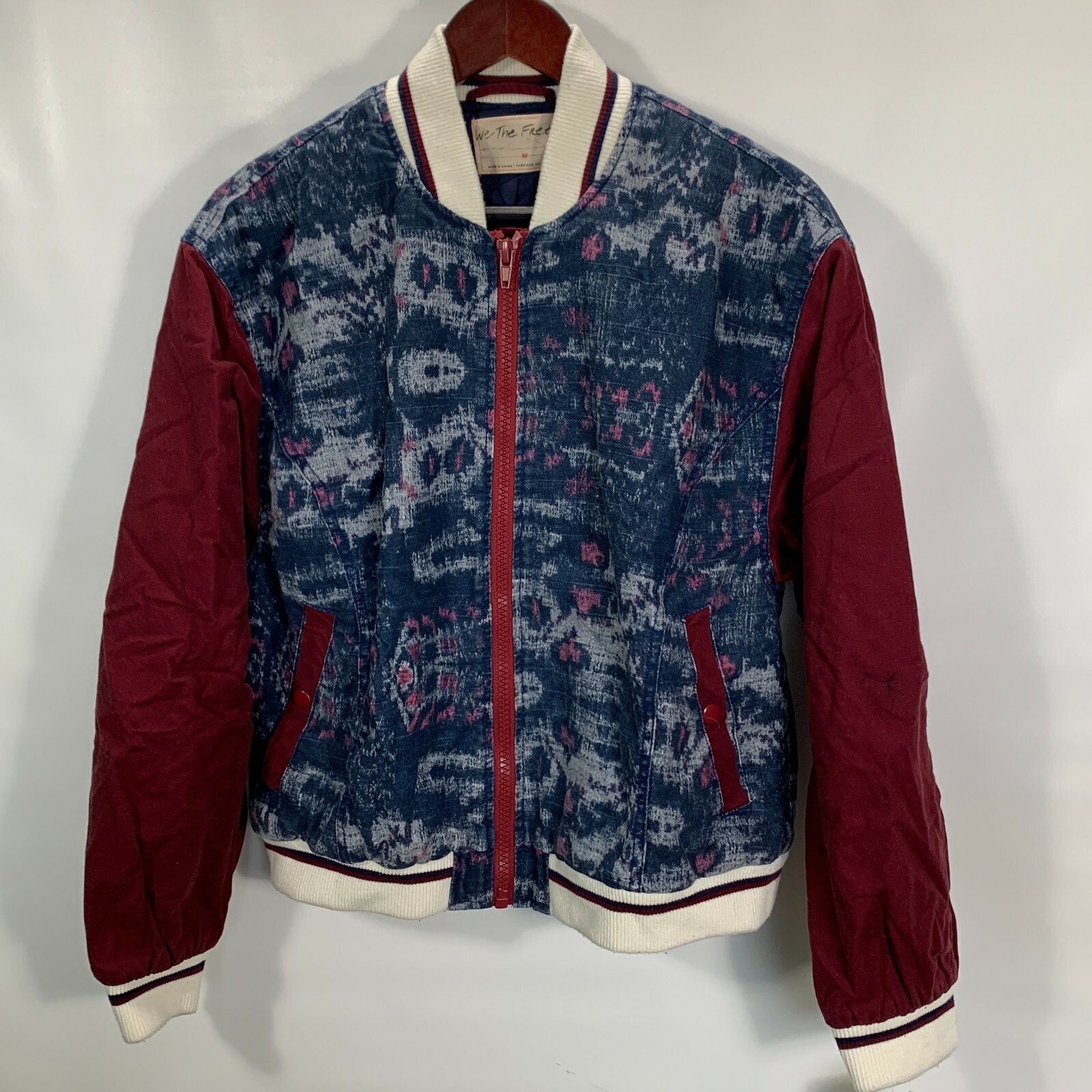 People Jacket Womens Medium Varsity 