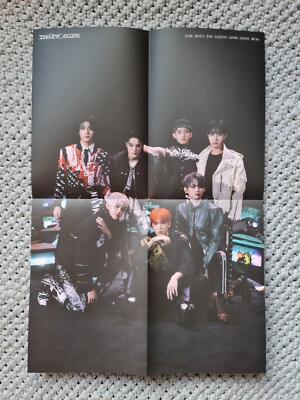 Kpop NCT Dream()scape Fifth Mini Album Inclusion Group Folded Poster
