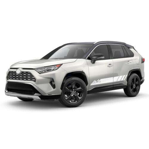 Calcomanía de gráficos a rayas inferiores de montaña compatible con Toyota Rav4 - Imagen 8 de 15