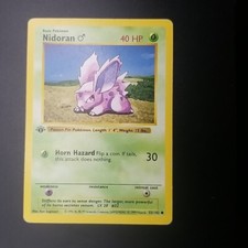 Nidoran [1st Edition] #55 Prices | Pokemon Base Set | Pokemon Cards