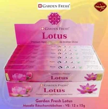 Garden Fresh Lotus  incense sticks Premium Hand rolled Agarbatti 180gm