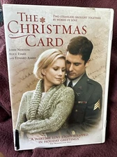 THE CHRISTMAS CARD P DVD John Newton ALICE EVANS & Ed Aster