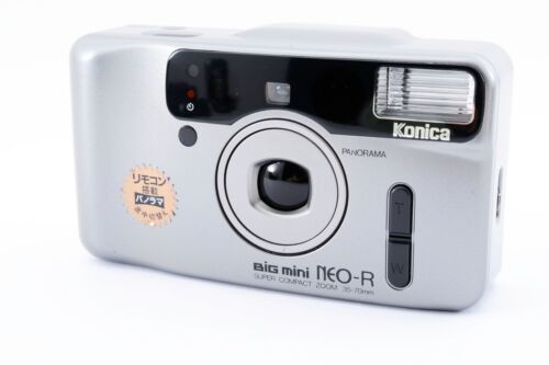 Konica Big mini NEO-R fotocamera argento 35 mm pellicola dal Giappone [Eccle ++] #1990837A - Foto 1 di 14