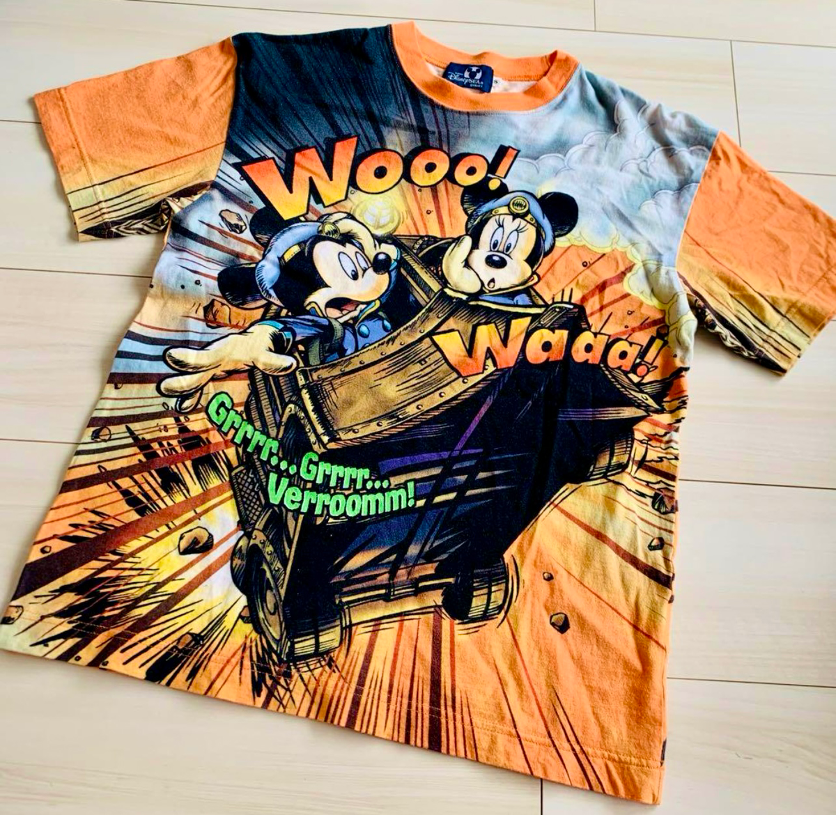 WC JAPAN - WCJ    Disney /OVER  DYE  SS  TEE（ミニー） Disney / OVER DYE SS TEE（ミニー）【WCJ-GC-027WHT02】