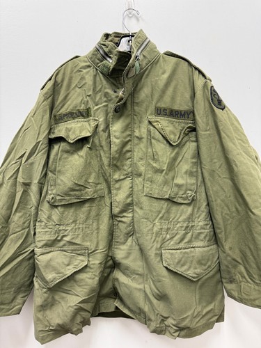 GENUINE USGI 1969 COAT COLD WEATHER FIELD OG-107 M-65 JACKET - MEDIUM REGULAR - Picture 4 of 19