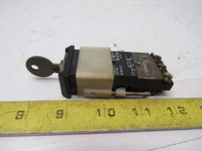 EAO 02-692-011 Key switch W/Key 600V