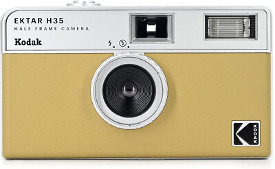 Kodak H35 Half Frame 35mm Camera Sand Brown