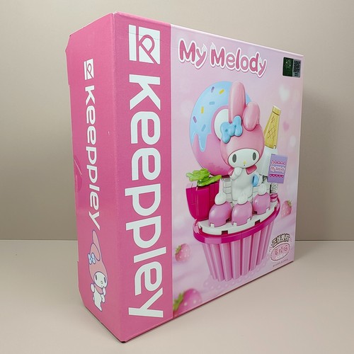 My Melody Hello Kitty Cupcake Building Block Brick Toys New Rare Licensed - Picture 9 of 14