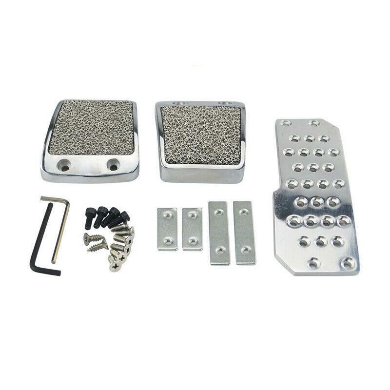 Aluminum Alloy Car Pedal Covers for Clutch Brake and Manual Footrest