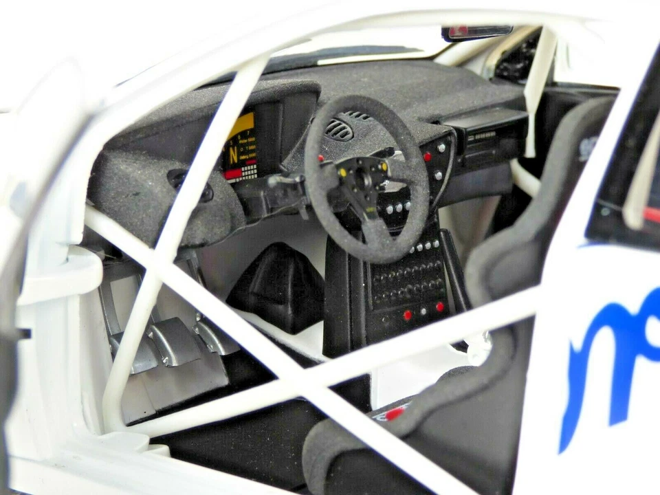 AutoArt Ford Focus WRC 1:18 1999 carro de teste brinquedo colecionável branco Rally Touring - Imagem 4 de 4