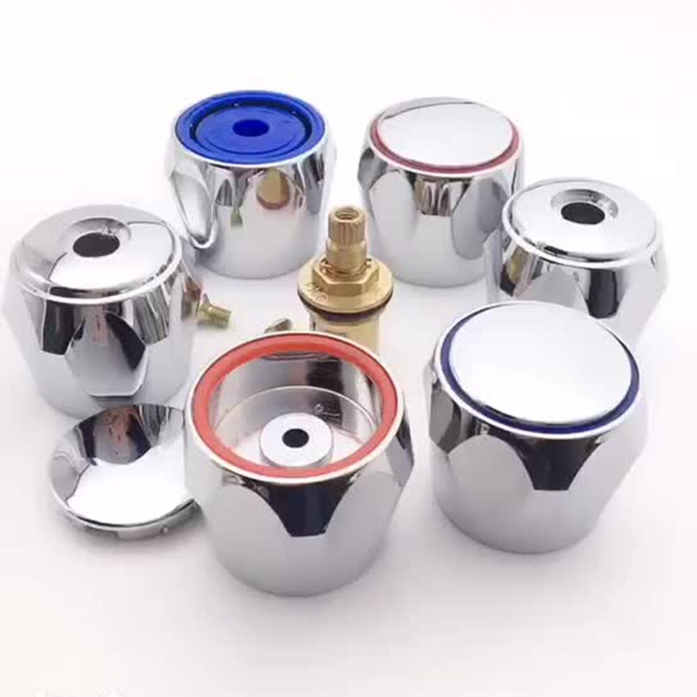 Stylish Silver Tap Top Head Covers Replacement for Kitchen and Bathroom