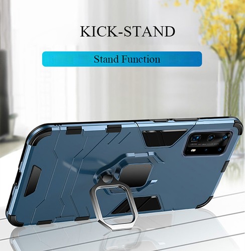 For Huawei P40 Pro P30 P20 Lite Magnetic Ring Holder Stand Armor Case Cover - Picture 10 of 15