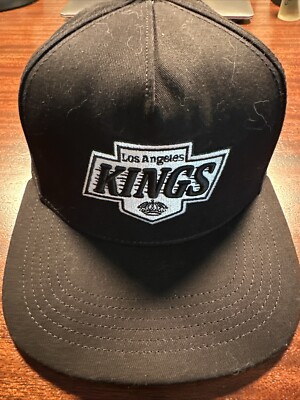 Los Angeles LA Kings NHL Hockey Retro Inspired Logo Snapback Hat Cap native amer