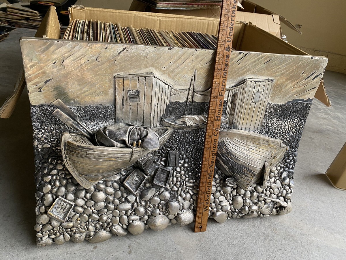 MASSIVE 800 Silver Wall Art! Weighs 19lbs!! Studio Ottaviani