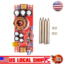 1800W 40A DC 10-60V to DC 12-90V Boost Converter Step-Up Power Supply Module DIY