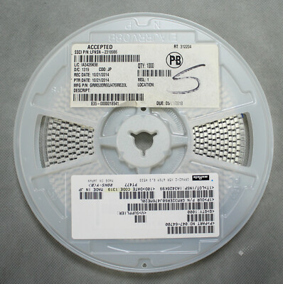 Reel of 1000 Murata GRM32ER60J476ME20L Ceramic Capacitors