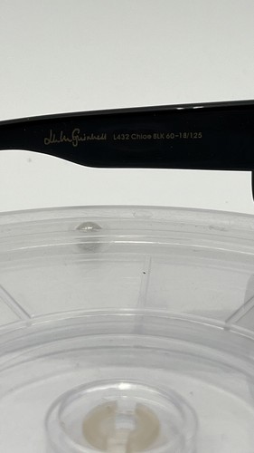 Lulu Guinness “Be A Glamour Girl” Frames Hannah L432 Chloe BLK Black Sunglasses - Picture 5 of 7