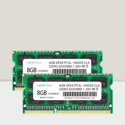 16GB Kit (2x8GB) DDR3L/DDR3 1333MHz RAM Royemai PC3L/PC3 SODIMM