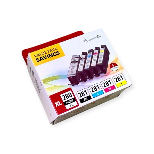 Canon PGI-280XL CLI-281 5-pak zestaw wkładów atramentowych – nowy, zapieczętowany box