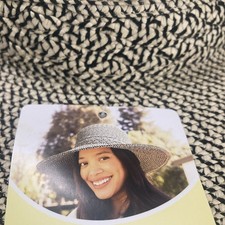 Sun Day Women's UPF 50 Sun Protection Hat, Beige/Black, One Size